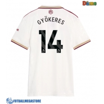 Fotballdrakt Dame Arsenal Viktor Gyokeres #14 Tredjedrakt 2025-26 Kortermet